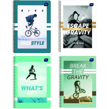 Interdruk Τετράδιο Σπιράλ Adrenaline 17χ25/2θ 120σ 111172482