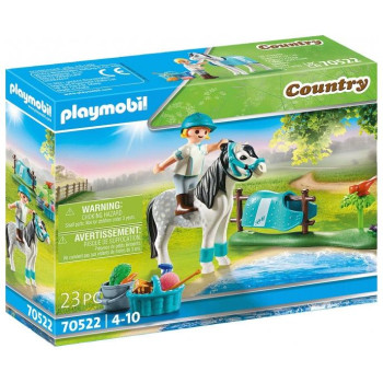Playmobil Αναβάτρια με Classic πόνυ 70522 Playmobil Αναβάτρια με Classic πόνυ 70522