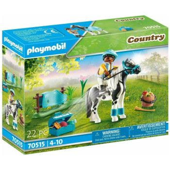 Playmobil Αναβάτης με πόνυ Lewitzer 70515 Playmobil Αναβάτης με πόνυ Lewitzer 70515