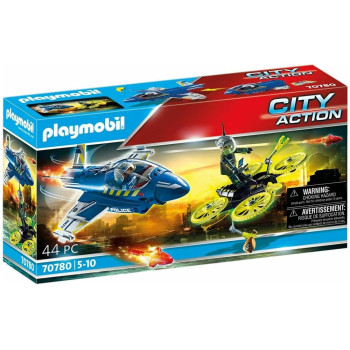 Playmobil Καταδίωξη drone από αστυνομικό τζετ 70780 Playmobil Καταδίωξη drone από αστυνομικό τζετ 70780