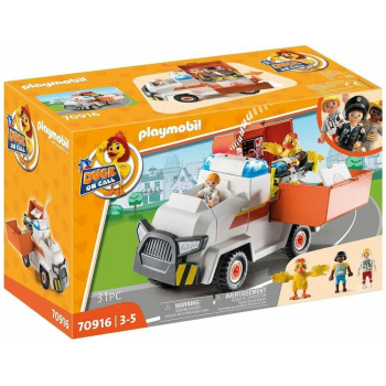 Playmobil D.O.C. - Όχημα Πρώτων Βοηθειών 70916 Playmobil D.O.C. - Όχημα Πρώτων Βοηθειών 70916