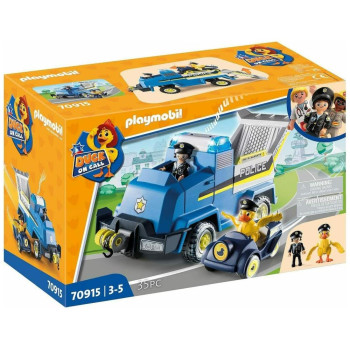 Playmobil D.O.C. - Όχημα Αστυνομίας με mini περιπολικό 70915 Playmobil D.O.C. - Όχημα Αστυνομίας με mini περιπολικό 70915