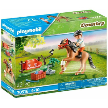 Playmobil Αναβάτης με πόνυ Connemara 70516 Playmobil Αναβάτης με πόνυ Connemara 70516