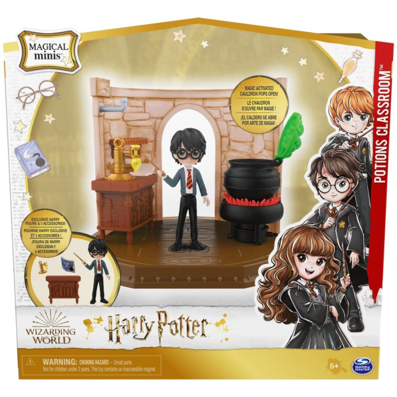 Spin Master Παιχνίδι Μινιατούρα Σετ Wizarding World Magical Minis Potions Classroom για 5+ Ετών 6061847 Spin Master Παιχνίδι Μινιατούρα Σετ Wizarding World Magical Minis Potions Classroom για 5+ Ετών 6061847