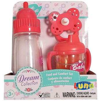 Luna Σετ Περιποίησης 3τμχ Μπιμπερό Πιπίλα Χυμός 622170 Luna Σετ Περιποίησης 3τμχ Μπιμπερό Πιπίλα Χυμός 622170