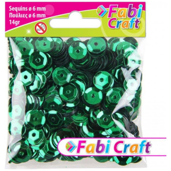 Fabi Πούλιες 6mm 14gr Πράσινο Fabi Πούλιες 6mm 14gr Πράσινο