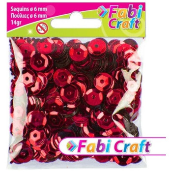 Fabi Πούλιες 6mm 14gr Κόκκινο