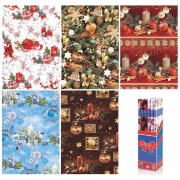 OEM Χαρτί Περιτυλίγματος ρολό 70x100cm Χριστουγεννιάτικα Μοτίβα OEM Χαρτί Περιτυλίγματος ρολό 70x100cm Χριστουγεννιάτικα Μοτίβα