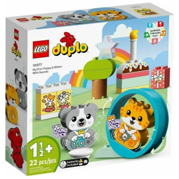 Lego Duplo My First Puppy And Kitten With Sounds για 1.5+ ετών 10977 Lego Duplo My First Puppy And Kitten With Sounds για 1.5+ ετών 10977