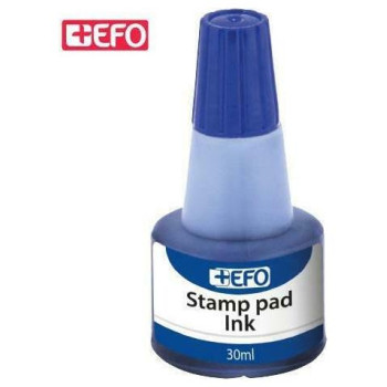 +Εfο Μελάνι Ταμπόν Μπλε 30ml 410051 +Εfο Μελάνι Ταμπόν Μπλε 30ml 410051