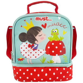 Must Τσαντάκι Φαγητού Yummy 24x12x20cm Ισοθερμικό Princess With Frog 585118 Must Τσαντάκι Φαγητού Yummy 24x12x20cm Ισοθερμικό Princess With Frog 585118
