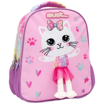 Must Τσάντα Πλάτης Charmy Νηπίου 27x10x31cm 2 Θήκες Cat 584992 Must Τσάντα Πλάτης Charmy Νηπίου 27x10x31cm 2 Θήκες Cat 584992