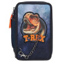 Dino World Κασετίνα Γεμάτη Τριπλή T-REX D11865 Dino World Κασετίνα Γεμάτη Τριπλή T-REX D11865