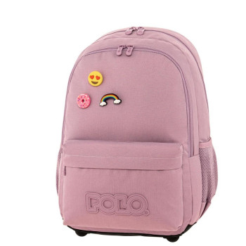 POLO ΣΑΚΙΔΙΟ ΠΛΑΤΗΣ PINS LILAC (2025)