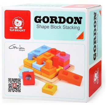 Top Βright Ξύλινα Πολύχρωμα Σφηνώματα με Σχήματα 8558 Top Βright Ξύλινα Πολύχρωμα Σφηνώματα με Σχήματα 8558