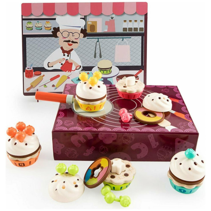 Top Bright Fruit Cake Box από Ξύλο για 3+ Ετών 36τμχ 120449