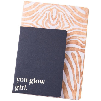 FunkyFish Σετ 2 Σημειωματάρια A5/A6 Softcover Black Gold 300-30100 FunkyFish Σετ 2 Σημειωματάρια A5/A6 Softcover Black Gold 300-30100