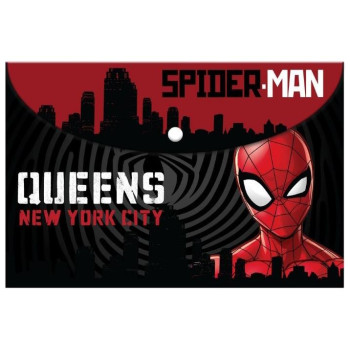 Διακάκης Φάκελος Κουμπί Α4 Spiderman 508146 Διακάκης Φάκελος Κουμπί Α4 Spiderman 508146