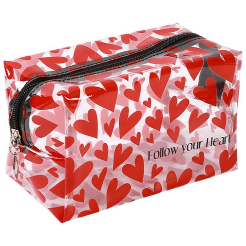 Total Gift Κασετίνα Μονή Hearts 18x10x10cm XL1808B
