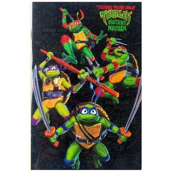 Gim Τετράδιο 17x25cm Ninja Turtles 334-26400 Gim Τετράδιο 17x25cm Ninja Turtles 334-26400