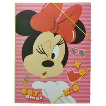 Gim Ντοσιέ Λάστιχο ΡP Α4 Minnie 340-37515 Gim Ντοσιέ Λάστιχο ΡP Α4 Minnie 340-37515
