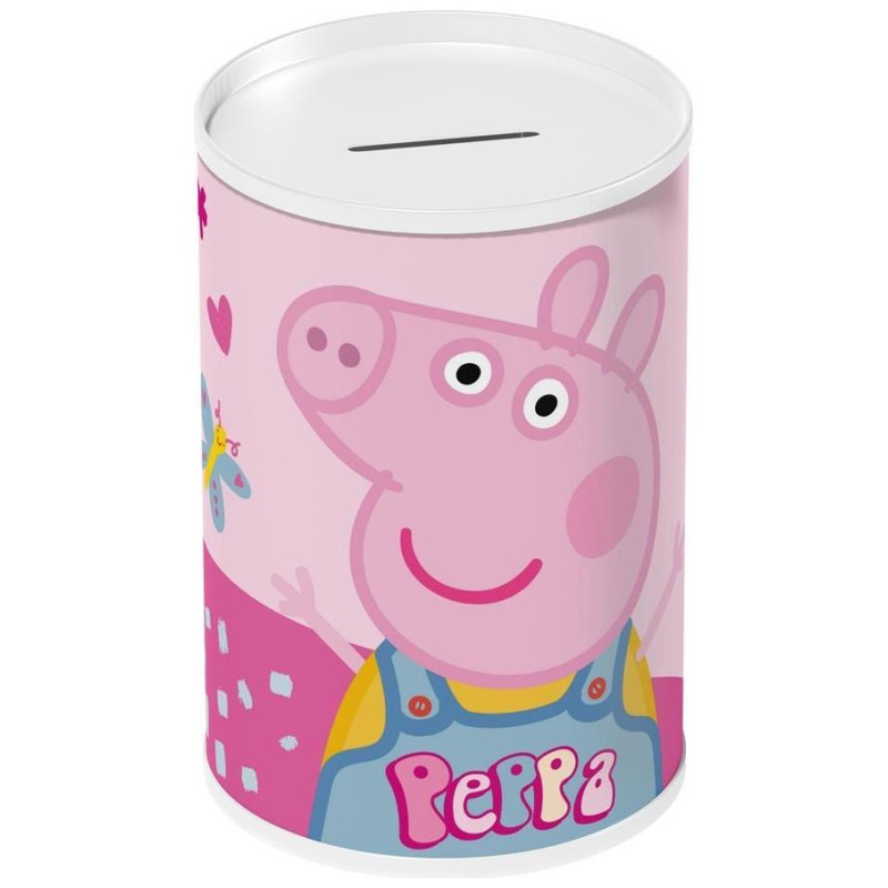 Must Κουμπαράς Μεταλλικός 10x15cm Peppa 482763