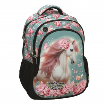 Gim Back Me Up Τσάντα Πλάτης Δημοτικού Οβάλ Butterfly