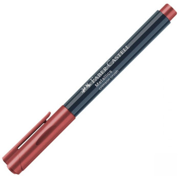 Faber Castell Mεταλλικός Μαρκαδόρος Χειροτεχνίας Κόκκινος 160793