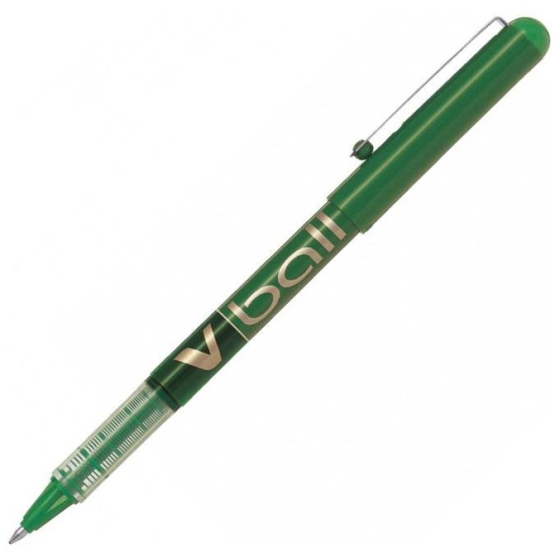 Pilot Στυλό Υγρής Μελάνης V-Ball 0.7mm Medium Πράσινο  BL-VB7G