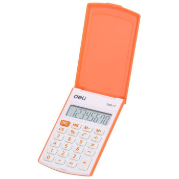 Deli Αριθμομηχανή Μπαταρίας Easy-Protect Πορτοκαλί Ε39217-O Deli Αριθμομηχανή Μπαταρίας Easy-Protect Πορτοκαλί Ε39217-O