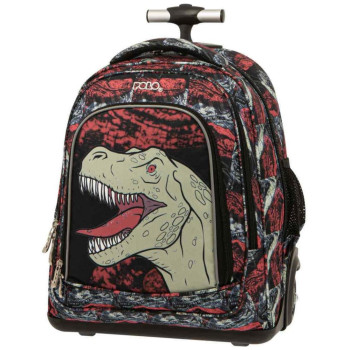 Polo Σχολική Τσάντα Τρόλεϊ Δημοτικού Rolling Dinosaur 9-01-016-8185