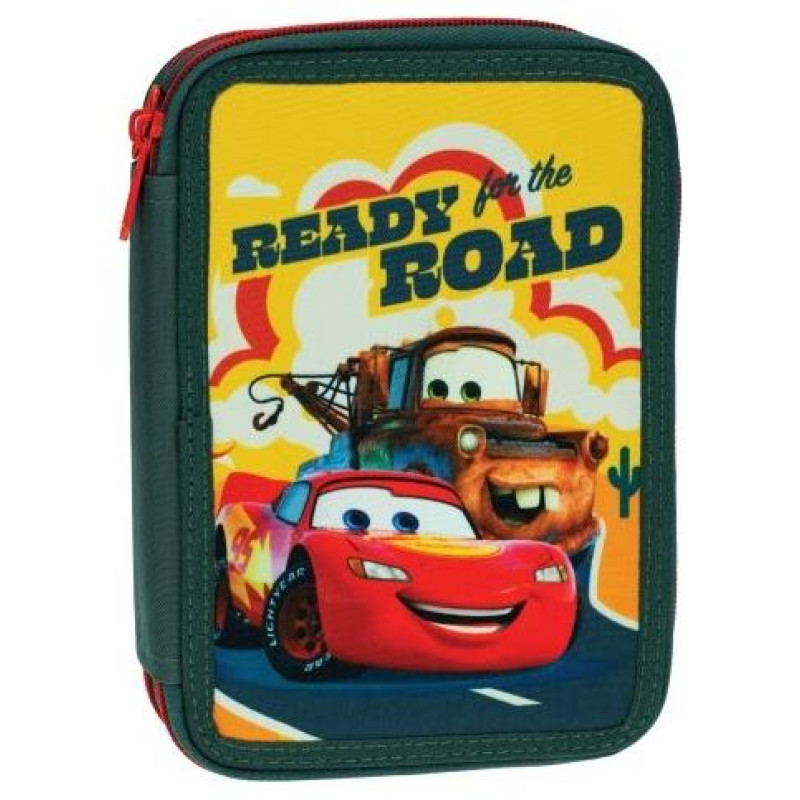 Gim Κασετίνα Διπλή Cars On The Road 341-35100 Gim Κασετίνα Διπλή Cars On The Road 341-35100
