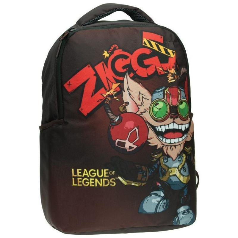 Gim Σχολική Τσάντα Πλάτης Δημοτικού Sport LOL Ziggs 361-01032