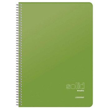 Logigraf Solid Matte Τετράδιο Σπιράλ Wirelock B5/17χ25 2 Θέματα 60φ/70gr Logigraf Solid Matte Τετράδιο Σπιράλ Wirelock B5/17χ25 2 Θέματα 60φ/70gr