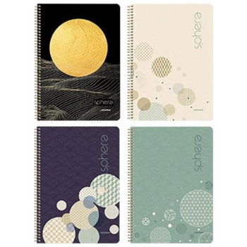 Logigraf Sphera Τετράδιο Σπιράλ Wirelock B5/17χ25 3 Θέματα 90φ/70gr Logigraf Sphera Τετράδιο Σπιράλ Wirelock B5/17χ25 3 Θέματα 90φ/70gr