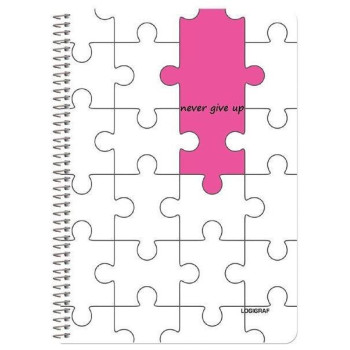 Logigraf Puzzle Τετράδιο Σπιράλ Wirelock B5/17χ25 3 Θέματα 90φ/70gr Logigraf Puzzle Τετράδιο Σπιράλ Wirelock B5/17χ25 3 Θέματα 90φ/70gr