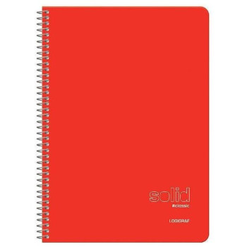 Logigraf Solid Classic Τετράδιο Σπιράλ Wirelock Α4/21χ29 2 Θέματα 60φ/70gr Logigraf Solid Classic Τετράδιο Σπιράλ Wirelock Α4/21χ29 2 Θέματα 60φ/70gr
