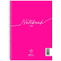 Salko Σπιράλ Notebook Fluo 17x25/120σελ. 2 Θέματα  S6422