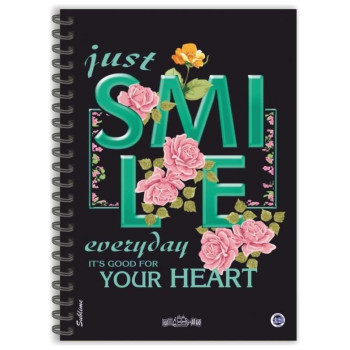 Αιγαίο Τετράδιο Σπιράλ Flowering 17x25 2 θέματα Αιγαίο Τετράδιο Σπιράλ Flowering 17x25 2 θέματα