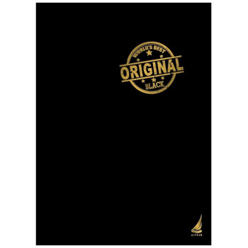 Αιγαίο Τετράδιο Σπιράλ Original Black 17x25 3 θέματα