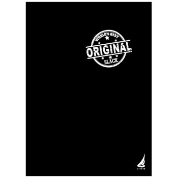 Αιγαίο Τετράδιο Σπιράλ Original Black 17x25 2 θέματα