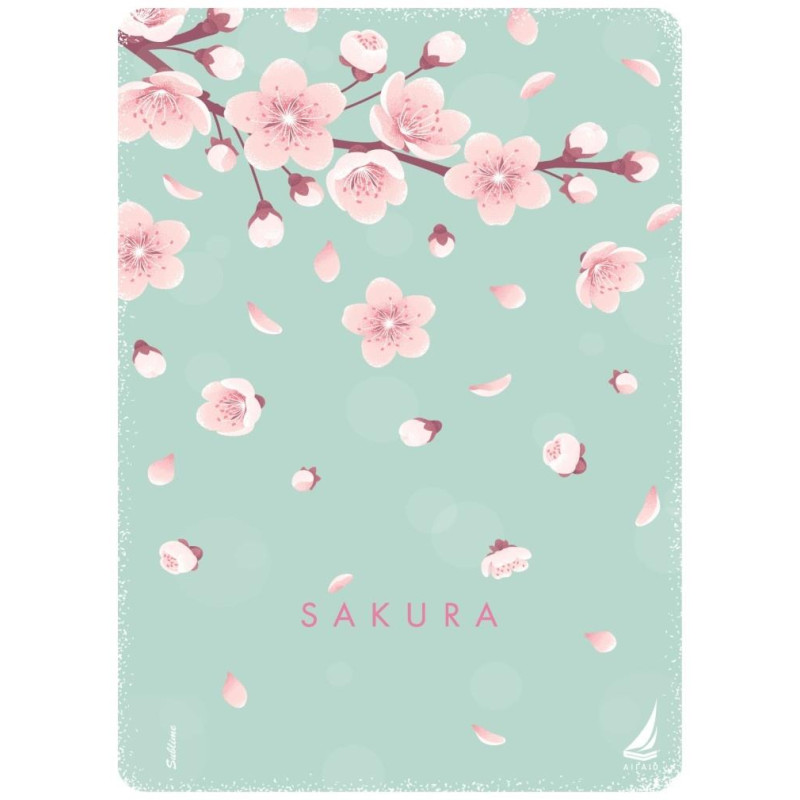 Αιγαίο Τετράδιο Σπιράλ Sakura 17x25 3 θέματα