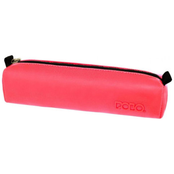 Polo Κασετίνα Roll Cord Βαρελάκι Neon Ροζ 937008-3600