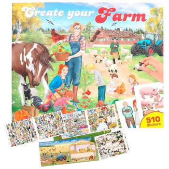 OEM  Create Your Farm Colouring Book OEM  Create Your Farm Colouring Book