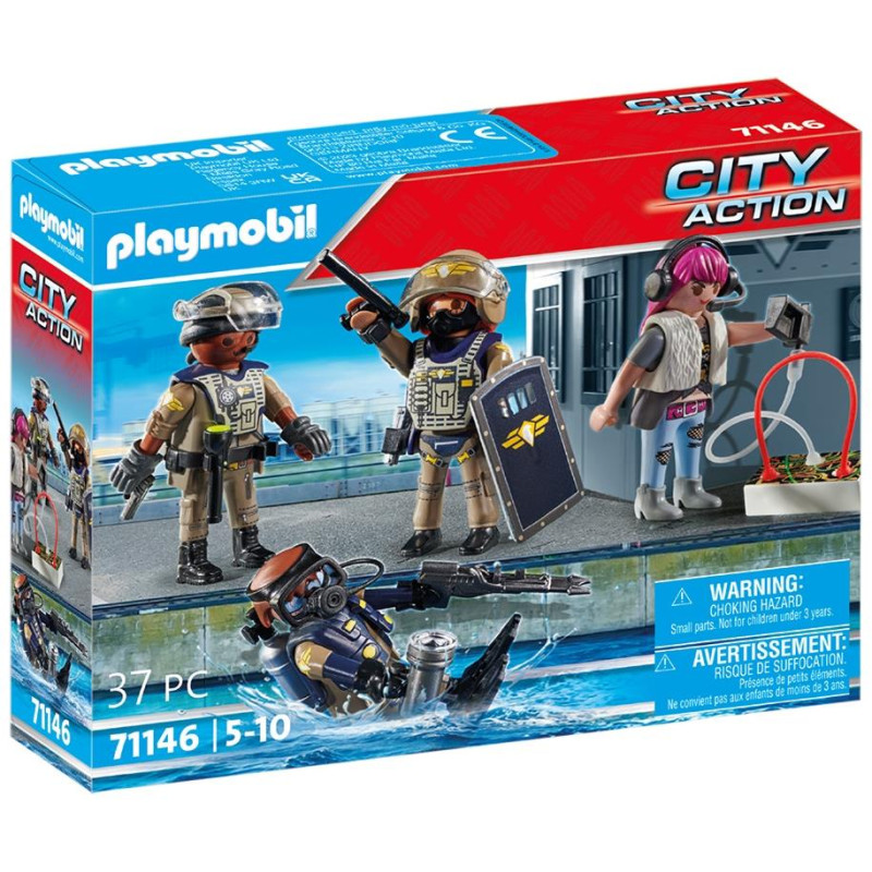 Playmobil Ομάδα Ειδικών Δυνάμεων 71146 Playmobil Ομάδα Ειδικών Δυνάμεων 71146