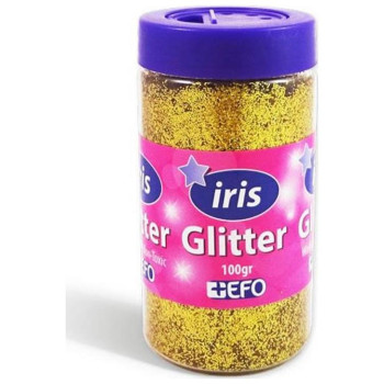 +Εfο Χρυσόσκονη Ιrιs 100γρ Χρυσό 301149