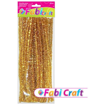 Fabi Σύρμα Πίπας Μεταλλιζέ 0,6χ30εκ 50τεμ Χρυσό 130121 Fabi Σύρμα Πίπας Μεταλλιζέ 0,6χ30εκ 50τεμ Χρυσό 130121