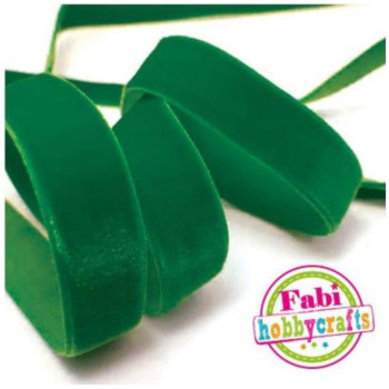 Fabi Κορδέλα Βελούδο 25mm x 10m Πράσινο 130380