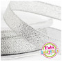 Fabi Κορδέλα Lurex 0,5cm x 10m Ασημί