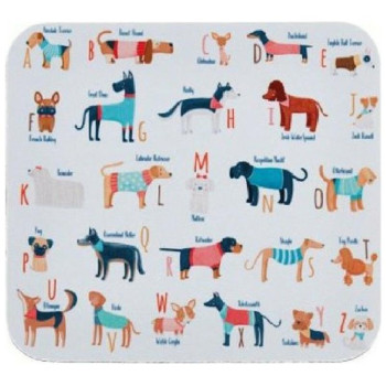 Miquelrius Dogs Mouse Pad 220mm Λευκό 13163